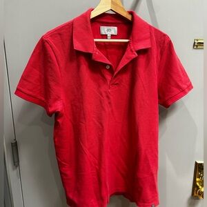 JACK SPADE - Men’s Polo - Medium - Coral Red